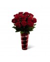 The In Love with Red Roses Bouquet